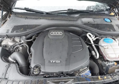 2016 Audi A6 2.0T Premium Plus z USA, uszkodzony, nr VIN WAUGFAFC8GN048361